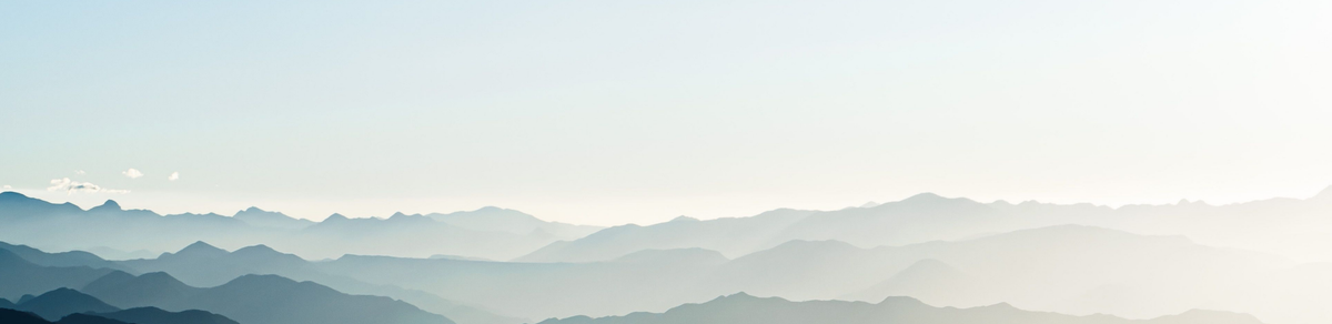 Aesthetic mountain view